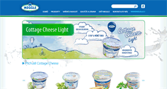 Desktop Screenshot of cottage-cheese.cz
